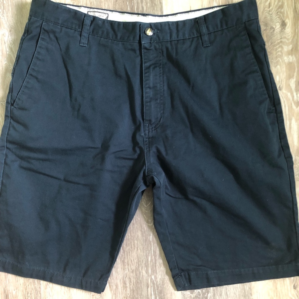 Navy Volcom shorts